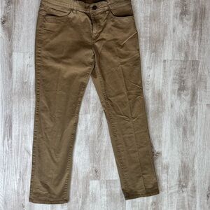 PERRY ELLIS Casual Tan Pants SIZE 32x29 100% Cotton 💎